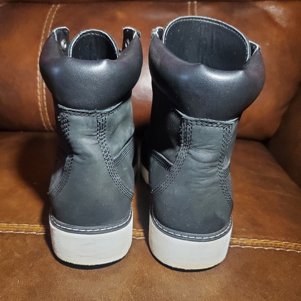 Timberland Keely Field 6 Black Nubuck Women's size 7 - Picture 2 of 11